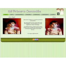 WEB Comunión - Plantilla 001
